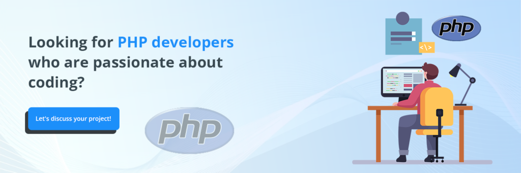 Passionate PHP developers coding with enthusiasm. Join our team of talented PHP developers now!