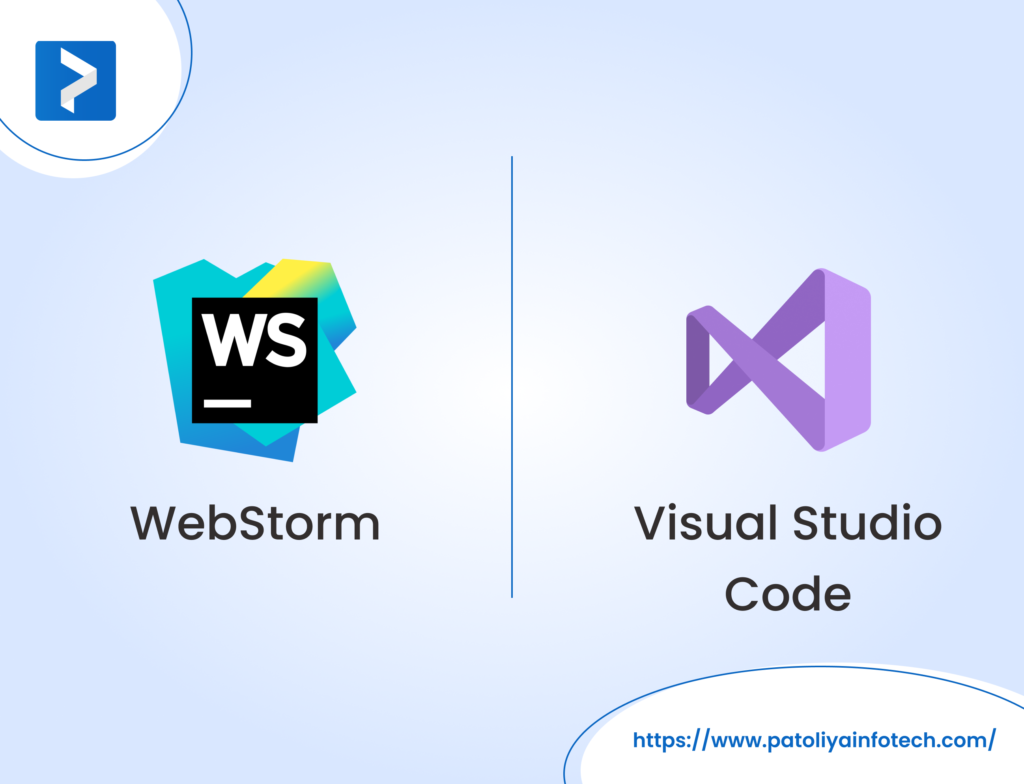 Visual representation of the features and capabilities of WebStorm and Visual Studio Code, essential for efficient AngularJS development.