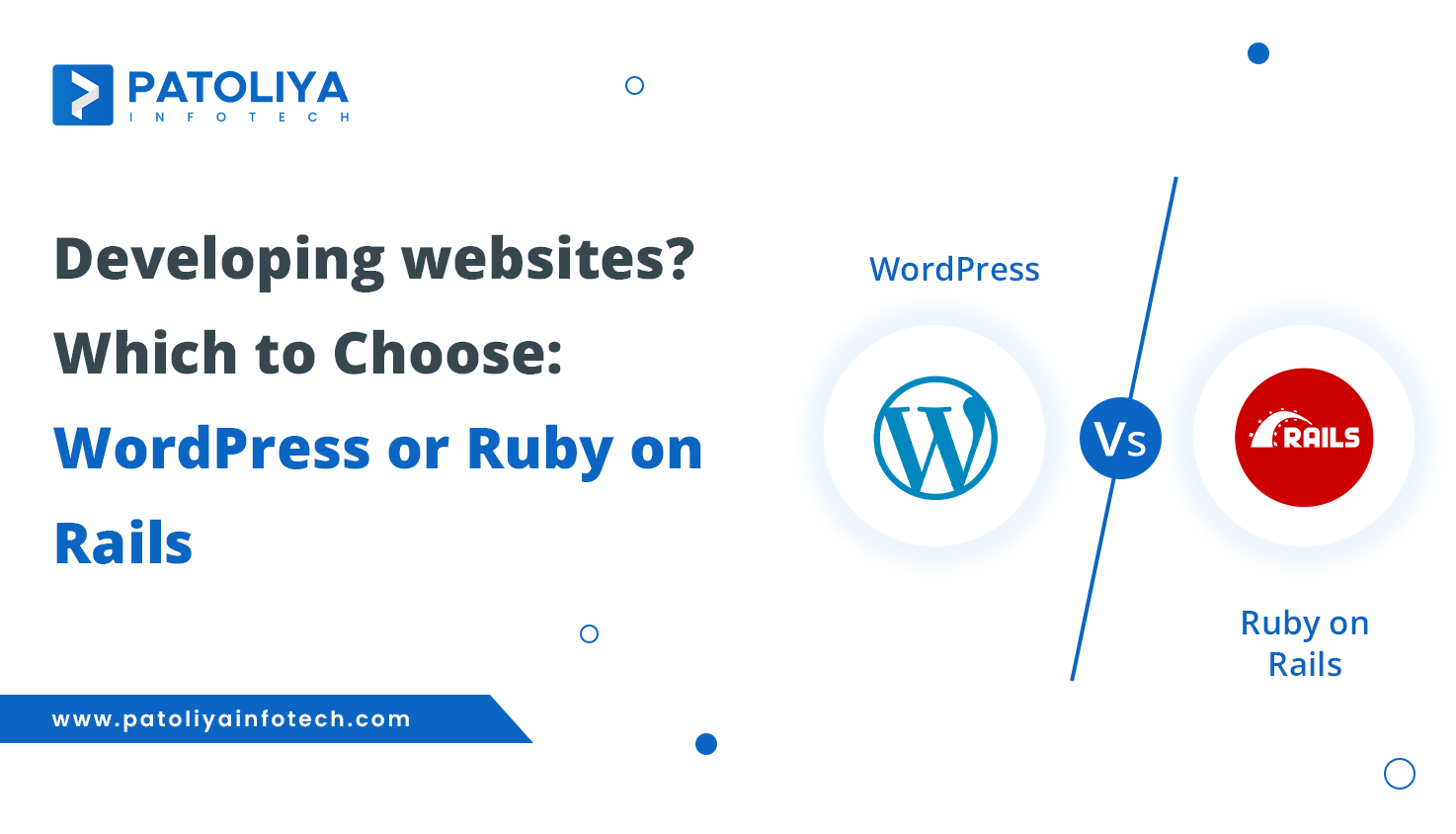 A Comprehensive Comparison: Ruby on Rails vs WordPress