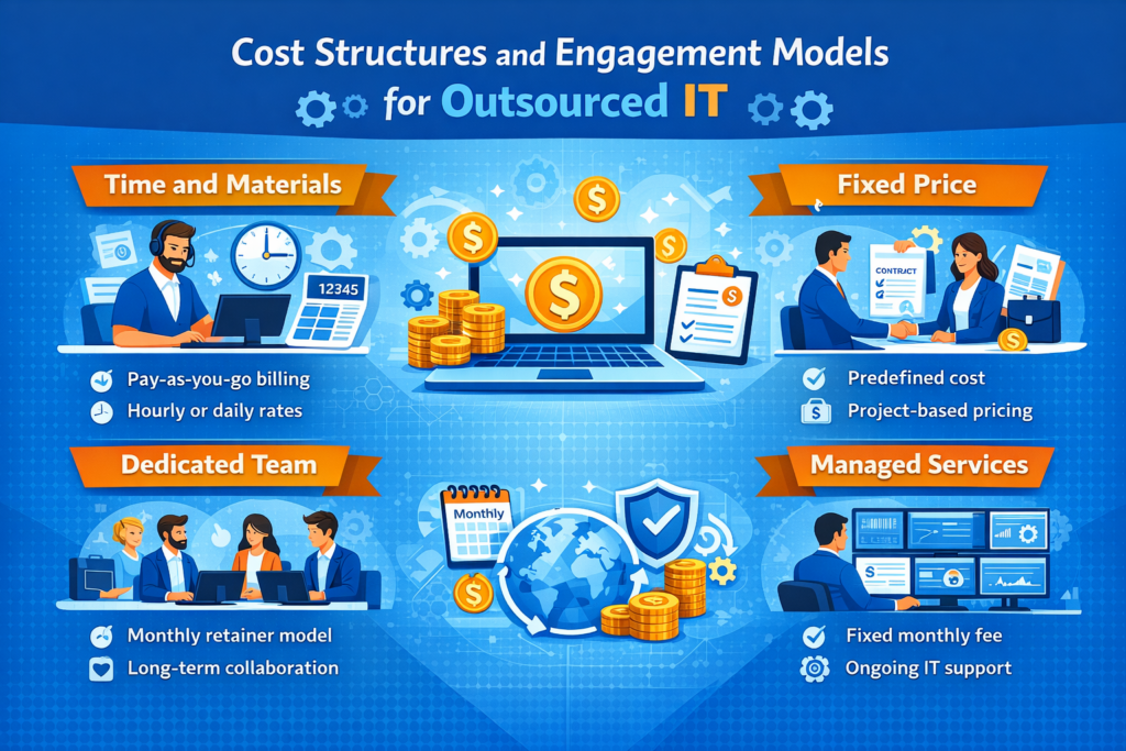 Cost Structures and Engagement Models for Outsourced IT