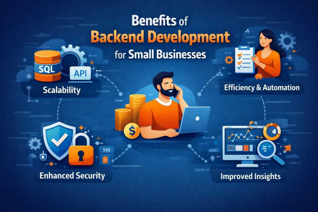 Benefits of Backend Development for Small Businesses