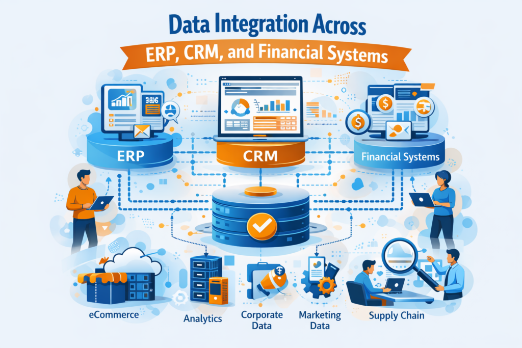 Data Integration Across ERP, CRM, and Financial Systems