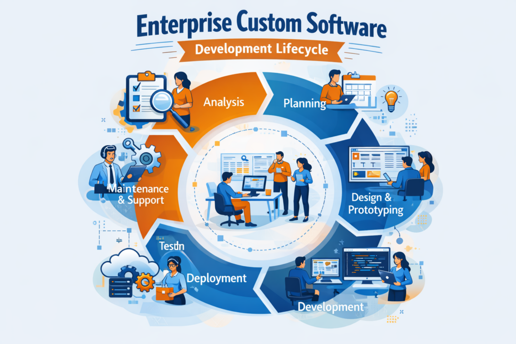 Enterprise Custom Software Development Lifecycle