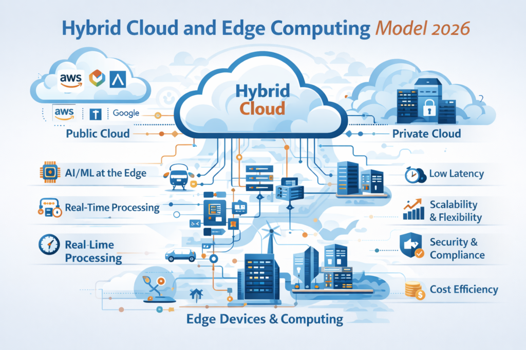 Hybrid Cloud and Edge Computing Model 2026