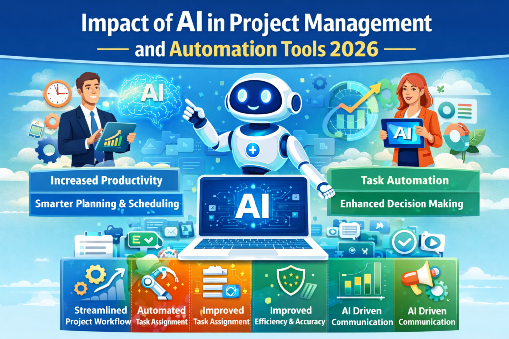 Impact of AI in project management and automation tools 2026