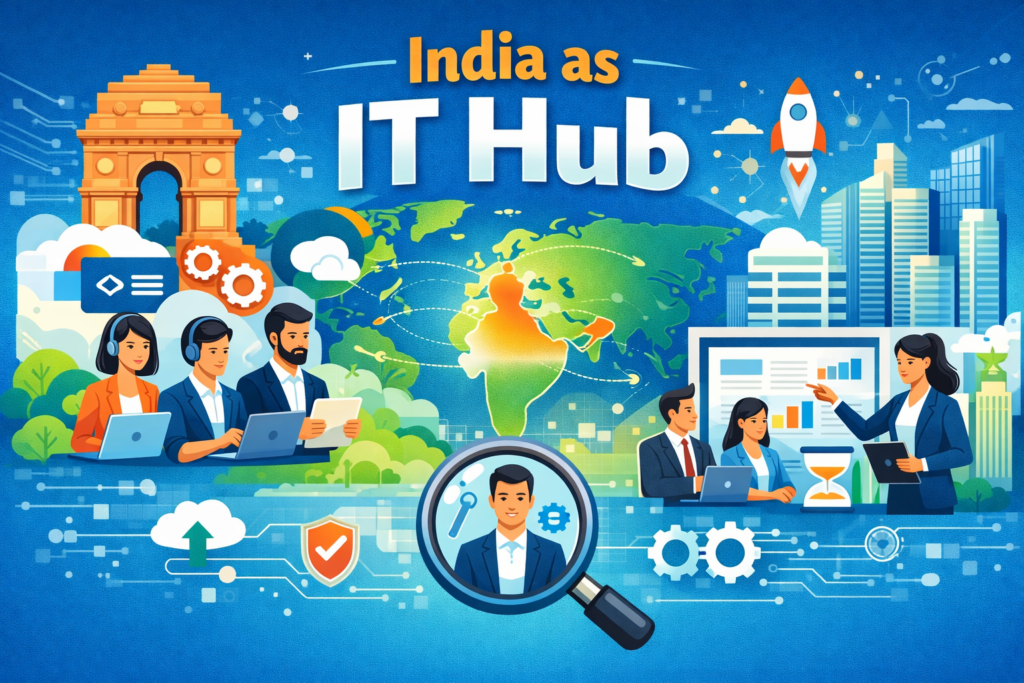 India as IT Hub (Why India Is a Global Hub for IT Staff Augmentation)