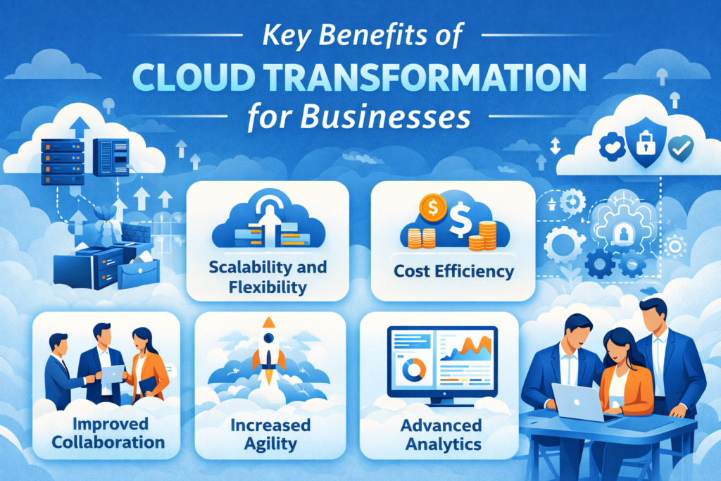 Key Benefits of Cloud Transformation for Businesses.