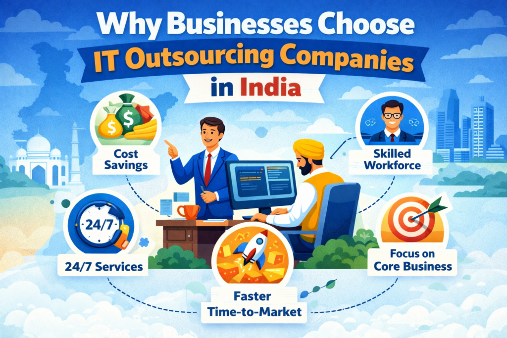 Why Businesses Choose IT Outsourcing Companies in India