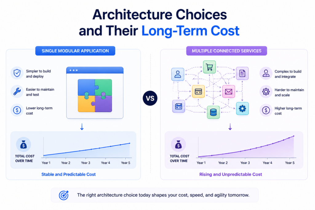 Architecture Choices and Their Long-Term Cost