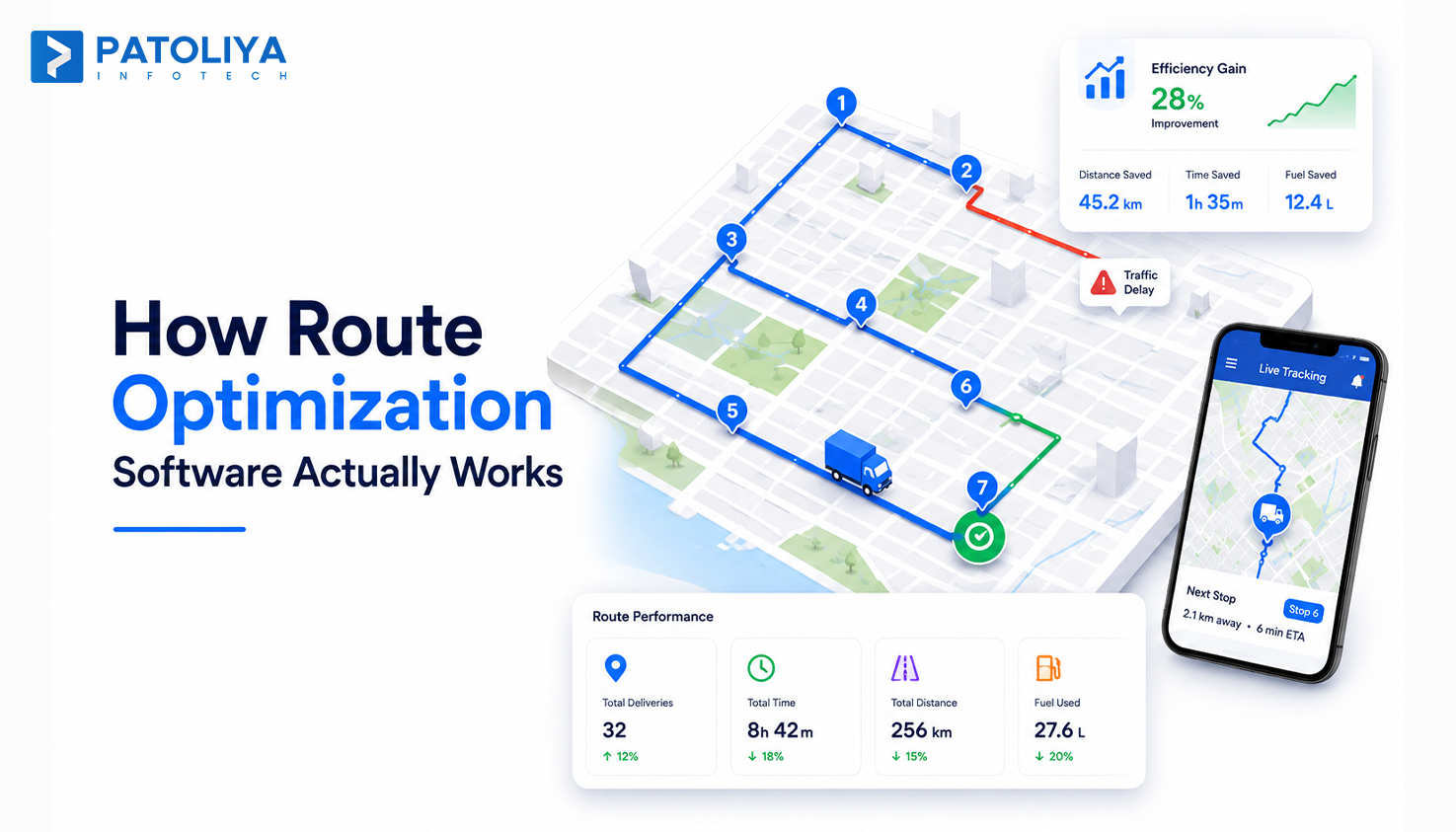 Route Optimization Software: How the Algorithms Work and What It Takes to Build One