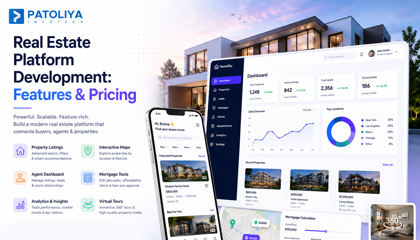 Real Estate App Development: Features, Architecture & Cost