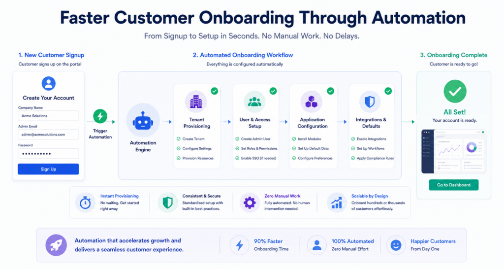 Faster Customer Onboarding Through Automation