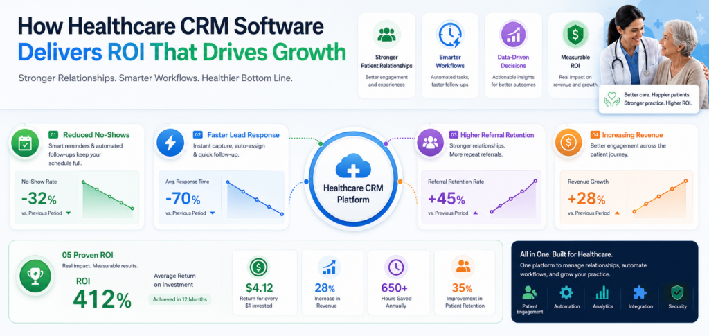 How Healthcare CRM Software Delivers ROI